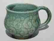 7 oz. mug with swirl pattern, 7 oz., 