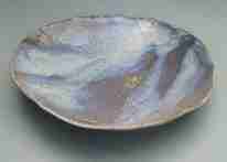 lavender platter, 11" dia., 